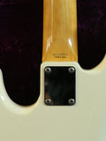 2004 Fender CIJ Jazz Bass. Olympic White, w Rosewood Fretboard