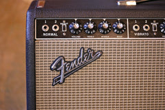 1966 Fender "Blackface" Twin Reverb 2 x 12" Amplifier