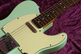 2018 MJT ‘62 era Fender Telecaster replica. Surf Green, w Rosewood Fretboard #63556