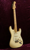 2013 Fender Stratocaster, “American Series”. Olympic White w Maple Neck #US13077165