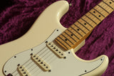 2013 Fender Stratocaster, “American Series”. Olympic White w Maple Neck #US13077165