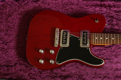 1998 Fender Tele-Sonic. Cherry Red, w Rosewood Fretboard. #N8350291