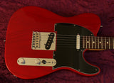 2009 Fender American Series Telecaster, Crimson Red Transparent, w Rosewood Fretboard. #Z9325187