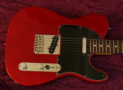 2009 Fender American Series Telecaster, Crimson Red Transparent, w Rosewood Fretboard. #Z9325187