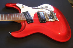 Mosrite "Ventures" Model...Candy Apple Red - Sold