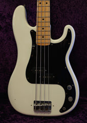 1978 Fender Precision Bass "White" #S865222 - Sold