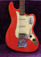 1963 Fender Bass VI, Fiesta Red, #L36006 - Sold