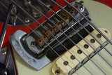 1963 Fender Bass VI, Fiesta Red, #L36006 - Sold