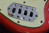 1963 Fender Bass VI, Fiesta Red, #L36006 - Sold