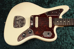 2009 Fender American "Artist Series", Johnny Marr Jaguar, Olympic White #V202833 - Sold
