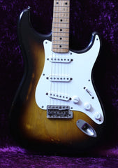 1956 Fender Two Tone Sunburst Stratocaster #-17093